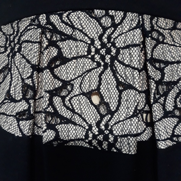 ANTHROPOLOGIE /EVA FRANCO LACED STRATA DRESS-Sz 4 - Picture 7 of 8